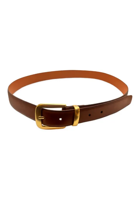 Suzy Antique Look Belt _ 159455 _ Brown sold by Dunns