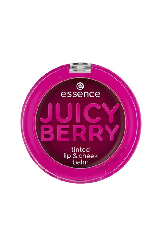 Essence Juicy Berry Tinted Lip Cheek Balm _ 171036 _ Purple sold by Dunns