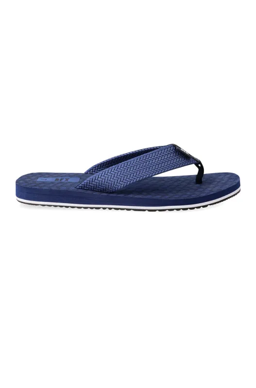 Tate Embossed Flip Flop _ 161274 _ Navy sold by Dunns