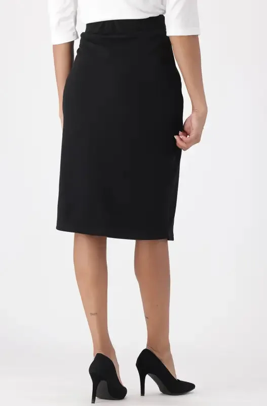 Brandy Pencil Skirt _ 148346 _ Black sold by Dunns product image thumbnail 3