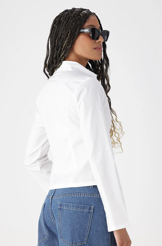 Lilly zip detail shirt sold by Dunns product image thumbnail 3