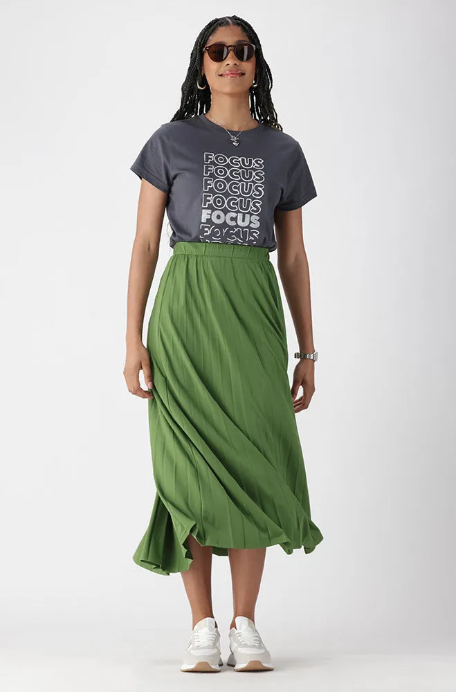 EMILIA PLEAT SLINKY SKIRT sold by Dunns product image thumbnail 3