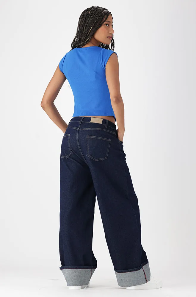 CHLOE RIB BOAT NECK SHORT SLEEVE sold by Dunns product image thumbnail 5