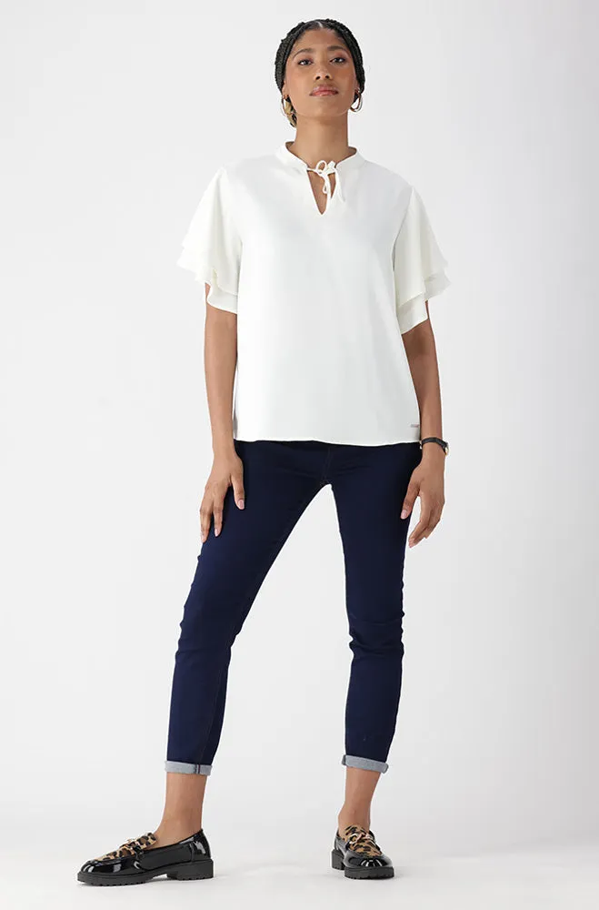 MARISA FRONT TIE TOP sold by Dunns product image thumbnail 4