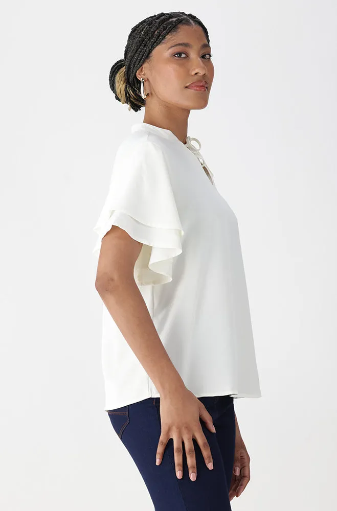 MARISA FRONT TIE TOP sold by Dunns product image thumbnail 2