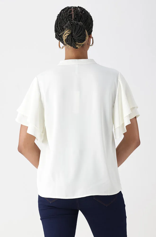 MARISA FRONT TIE TOP sold by Dunns product image thumbnail 3