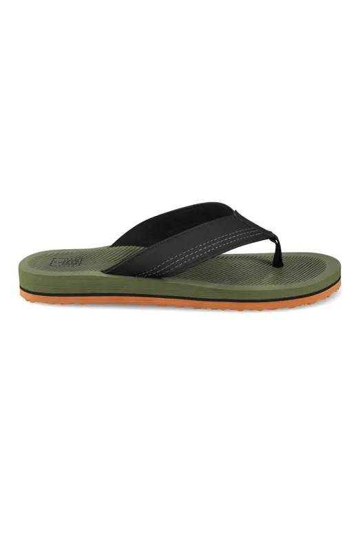 Atlas wide slop sandal sold by Dunns