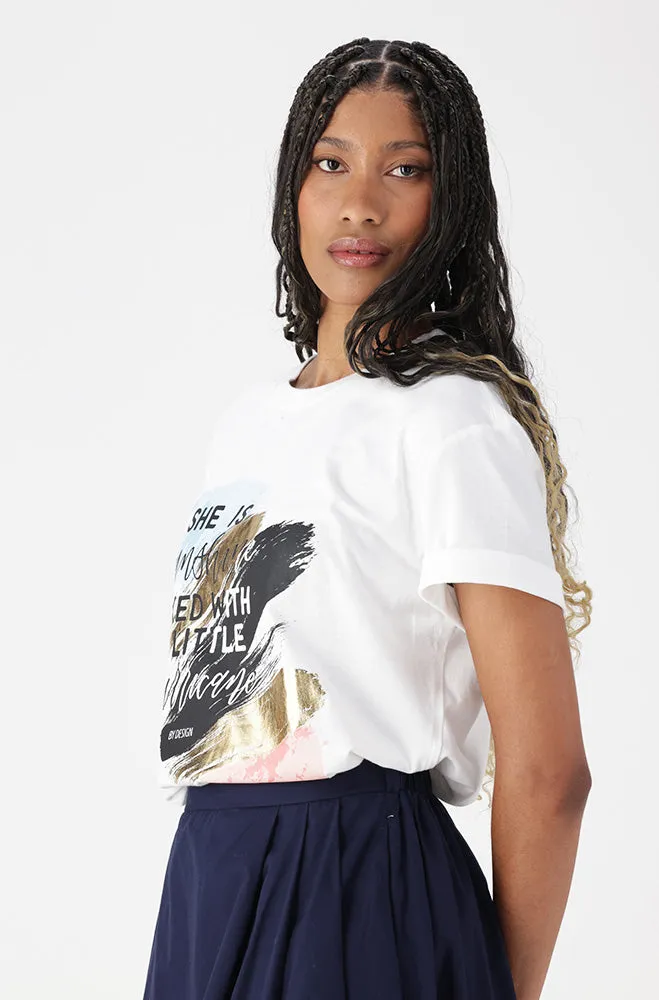 JADE GRAPHIC BOYFRIEND TEE sold by Dunns product image thumbnail 2