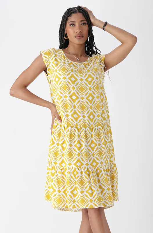 CARLA TIERED DRESS sold by Dunns