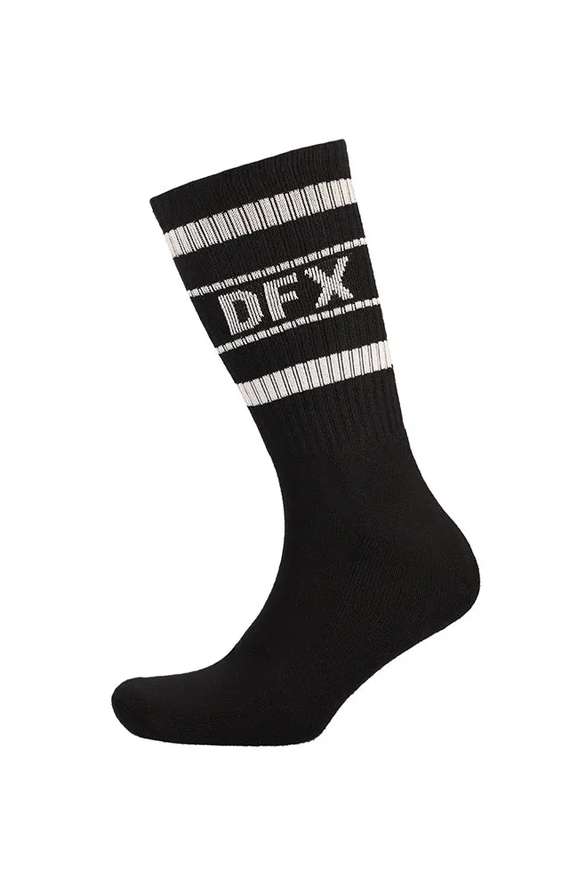 Keon Single Sock _ 157256 _ Black sold by Dunns