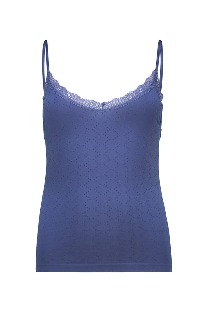 SARAH SF SURFACE INTEREST LACE CAMI sold by Dunns