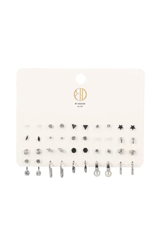 Lorna 20 Pack Earrings _ 164886 _ Silver sold by Dunns