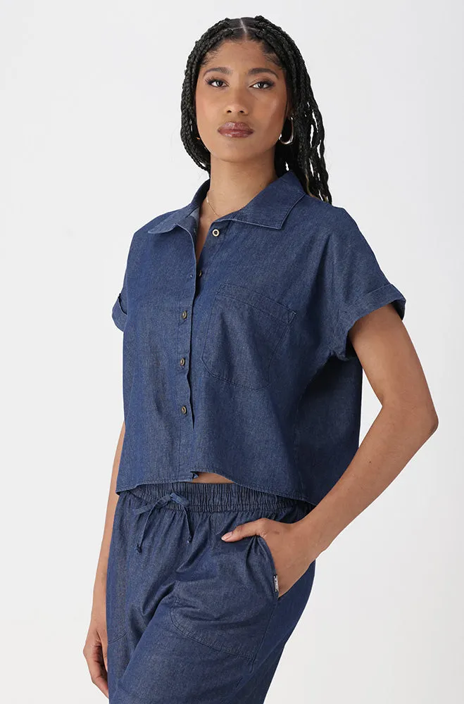 VIVIAN CHAMBRAY SHIRT sold by Dunns product image thumbnail 2