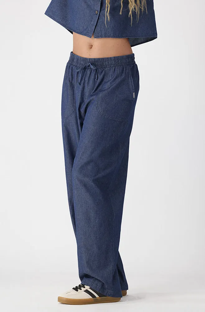 ENYA CHAMBRAY PANTS sold by Dunns product image thumbnail 2