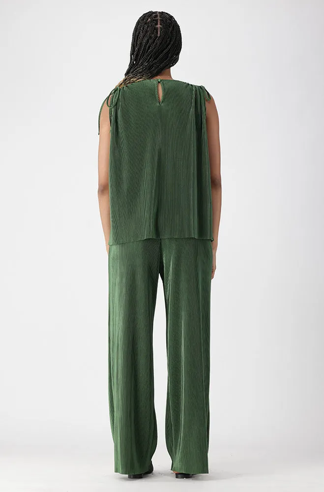 CARI PLISSE WIDELEG PANTS sold by Dunns product image thumbnail 5