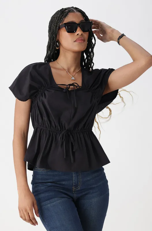 LEILANI TIE TOP sold by Dunns