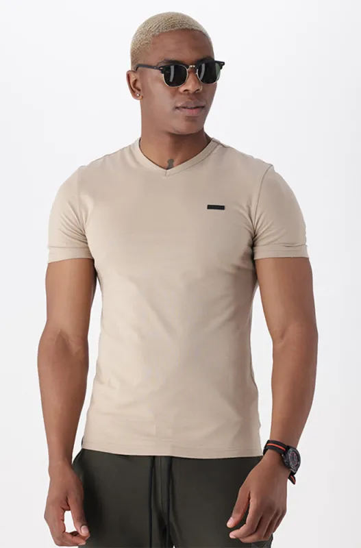 Alaga Tee _ 164576 _ Natural sold by Dunns