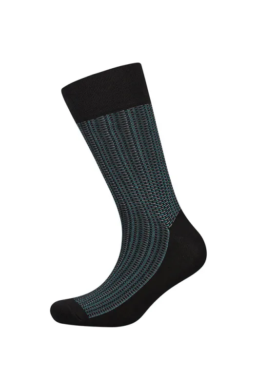 Chris Single Socks _ 163910 _ Black sold by Dunns