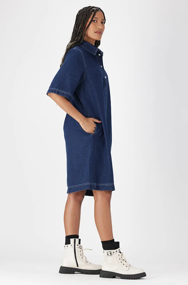 ALAIA DENIM SHIRT DRESS sold by Dunns product image thumbnail 5