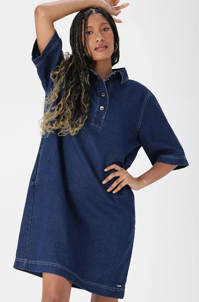 ALAIA DENIM SHIRT DRESS sold by Dunns product image thumbnail 2