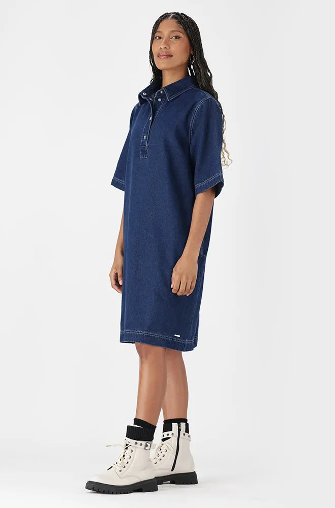 ALAIA DENIM SHIRT DRESS sold by Dunns product image thumbnail 3
