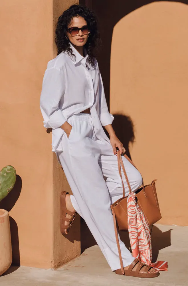 KATE LINEN BLEND SHIRT sold by Dunns product image thumbnail 3