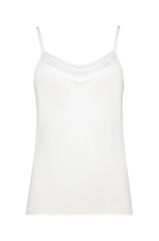 KENDRA LACE FRONT ADJUSTABLE STRAP CAMI sold by Dunns