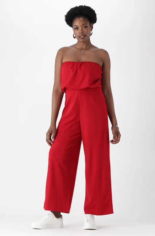 LOGAN BANDEAU JUMPSUIT sold by Dunns