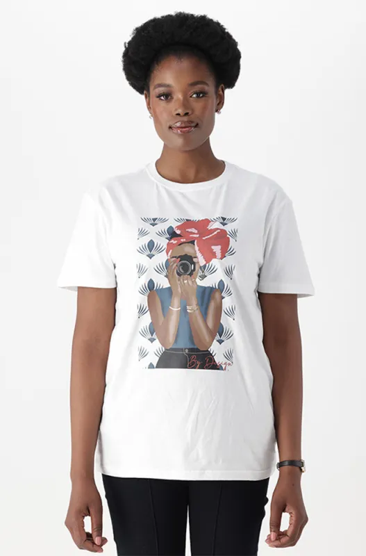 JADE GRAPHIC BOYFRIEND TEE sold by Dunns