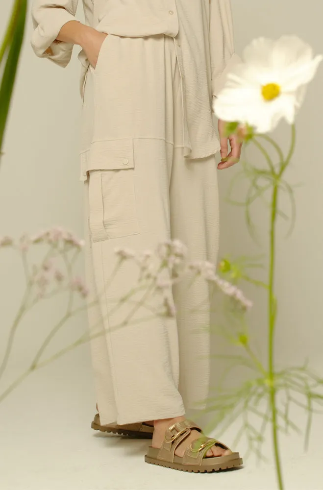 CLAIRE WIDELEG CARGO PANTS sold by Dunns product image thumbnail 3