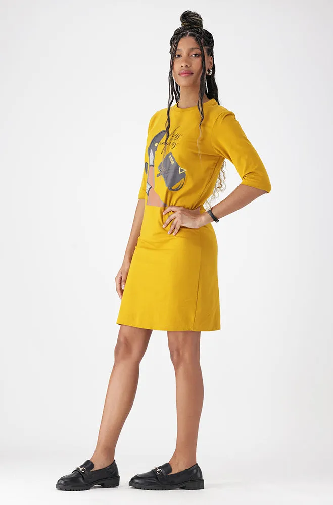 KOKO THREE QUARTER SLEEVE PRINTED DRESS sold by Dunns product image thumbnail 3