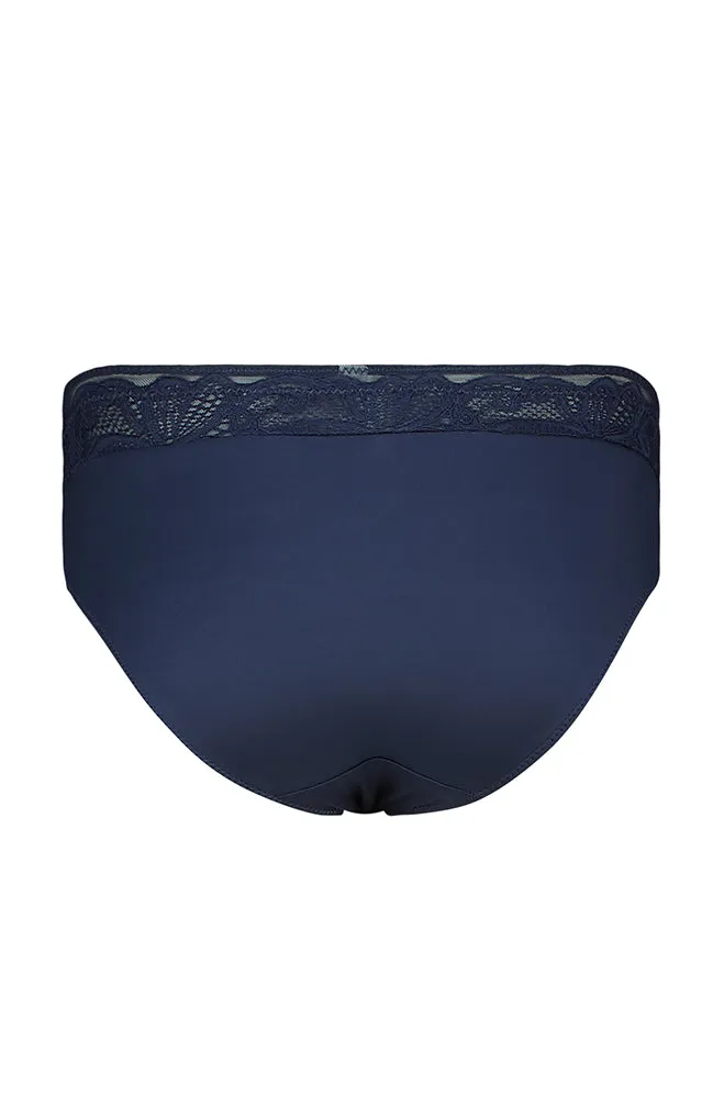 FAYE MICROFIBRE/LACE WAIST HIPSTER sold by Dunns product image thumbnail 2