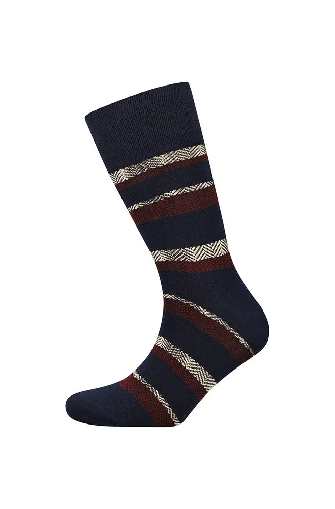 Haze Single Socks _ 163950 _ Navy sold by Dunns