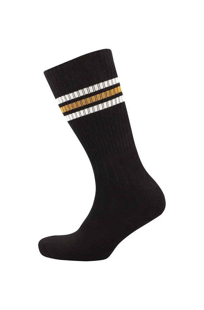 Mack Single Sports Socks _ 163901 _ Black sold by Dunns