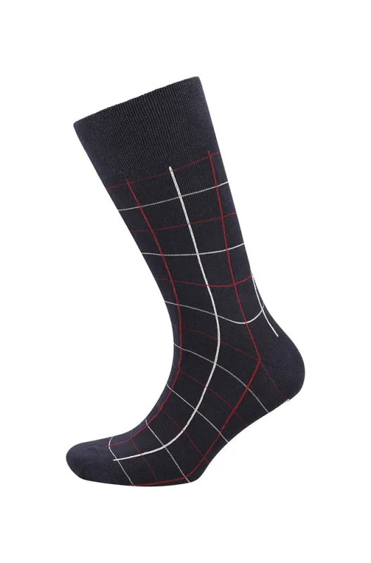 Deon Single Socks _ 160026 _ Navy sold by Dunns
