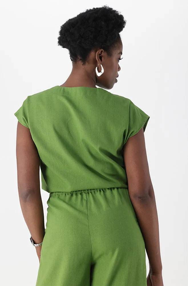 ANDREA LINEN BLEND TOP sold by Dunns product image thumbnail 3