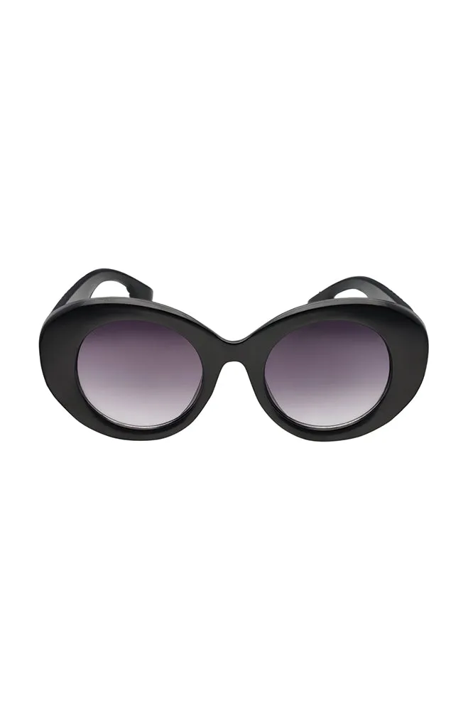 Stacy Large Frame Sunglasses _ 164903 _ Black sold by Dunns
