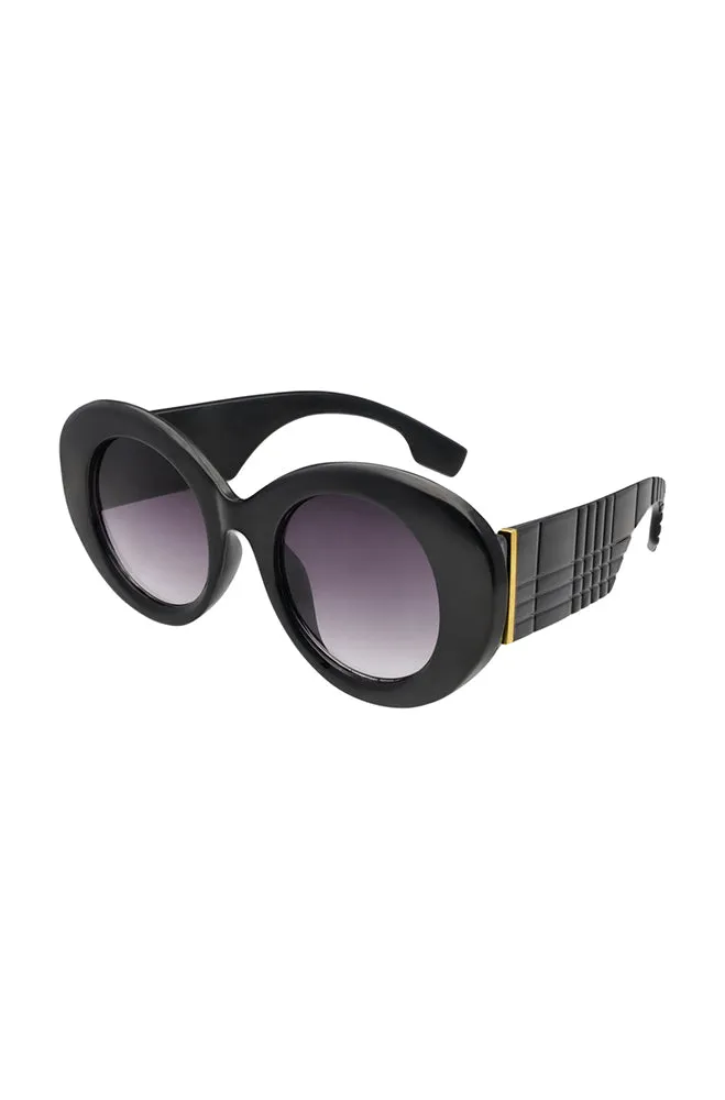 Stacy Large Frame Sunglasses _ 164903 _ Black sold by Dunns product image thumbnail 2