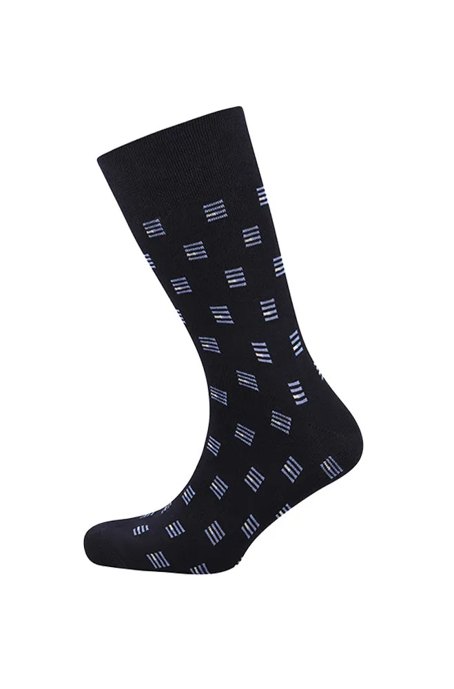 Wesley Socks 3pk _ 164299 _ Navy sold by Dunns product image thumbnail 4