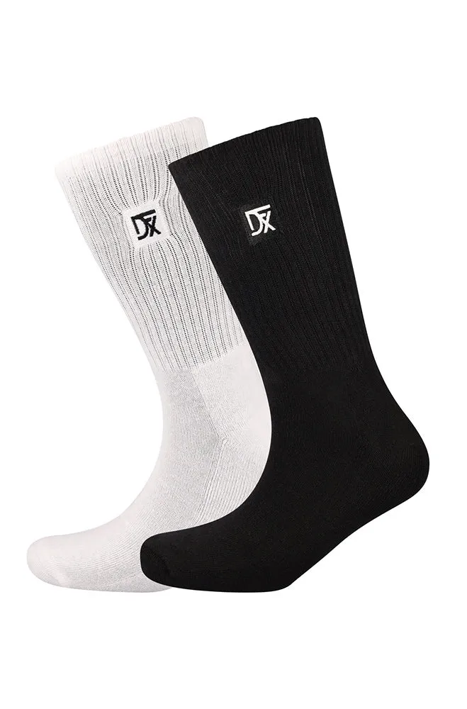NIKO DFX EMBROIDERED SPORT SOCKS 2PK sold by Dunns