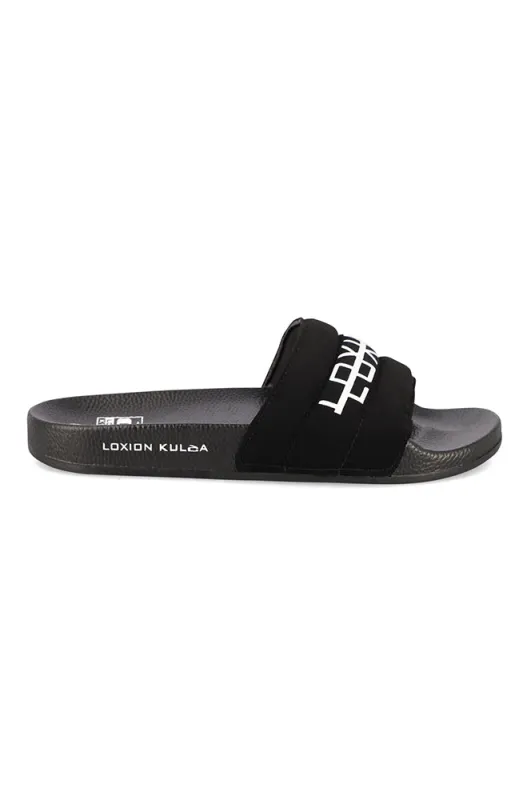 Loxion Kulca quilted slide sold by Dunns