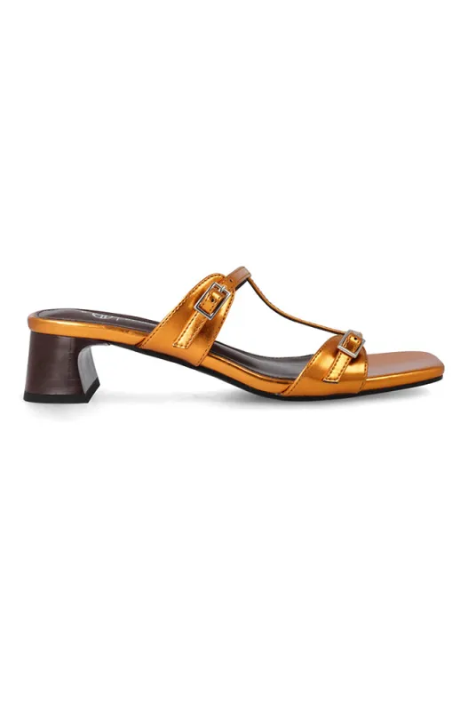 Avani t-bar sandal heel sold by Dunns