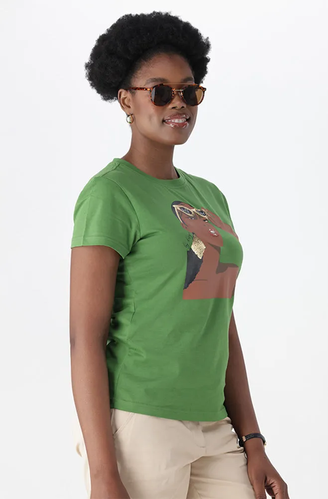 ZOLA REGULAR FITTED GRAPHIC TEE sold by Dunns product image thumbnail 2