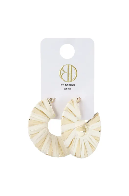 ISA RAFIA EARRINGS sold by Dunns