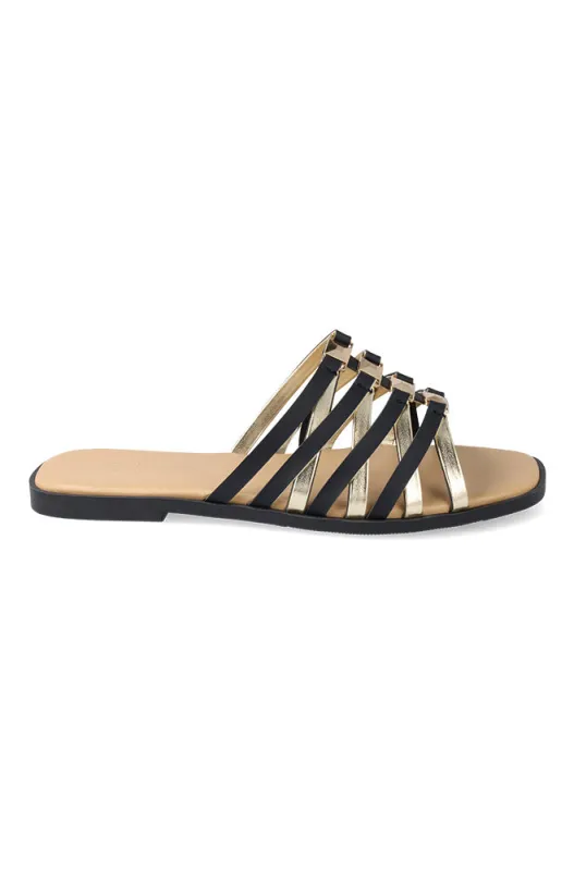 Christina cross over two tone sandal sold by Dunns