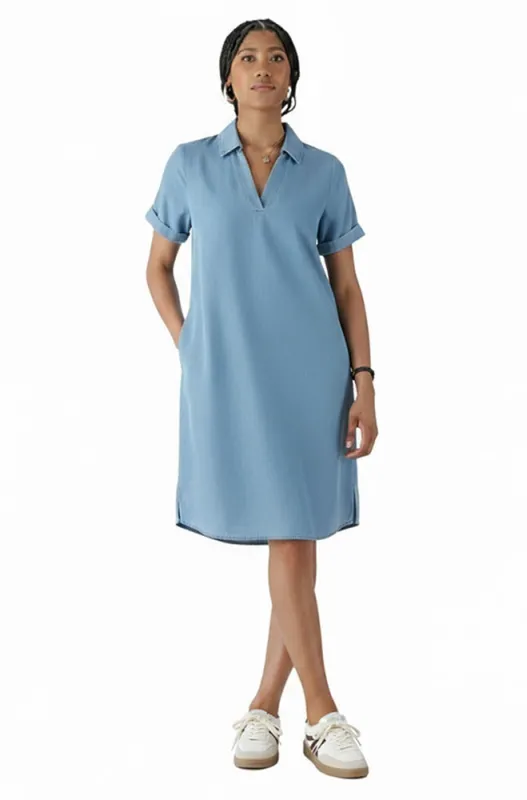 AYLA CHAMBRAY PORTOFINO DRESS sold by Dunns