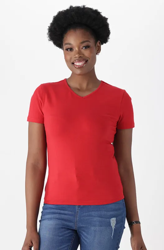 GRACE V NECK TEE sold by Dunns