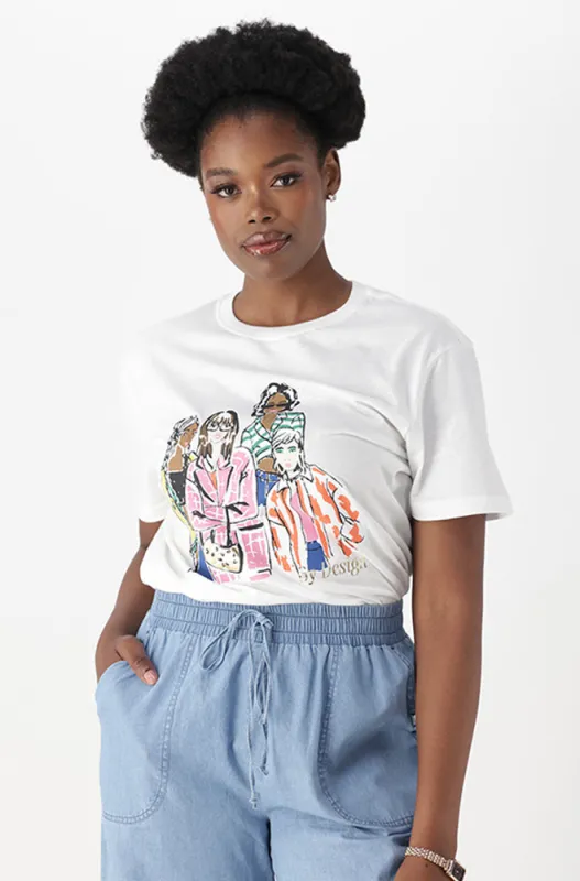 JADE GRAPHIC BOYFRIEND TEE sold by Dunns