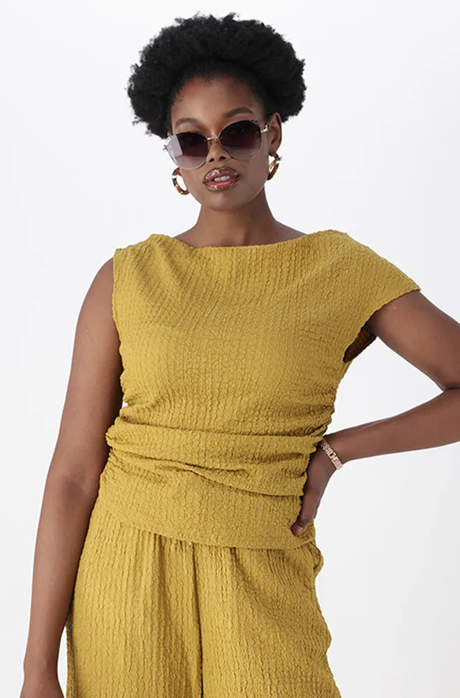 CARA TEXTURED DRAPE TOP sold by Dunns product image thumbnail 2