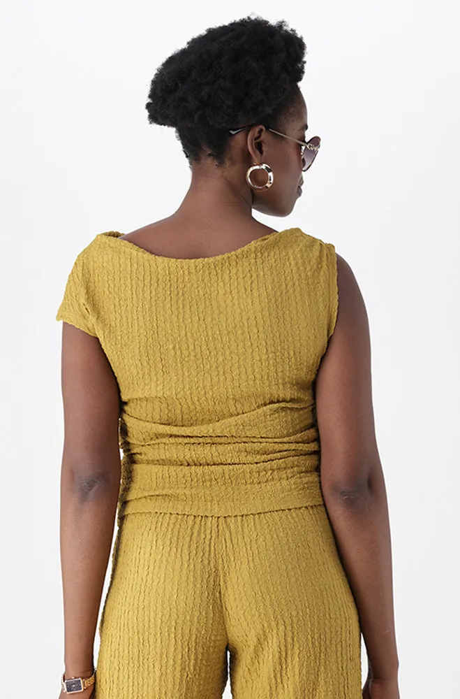 CARA TEXTURED DRAPE TOP sold by Dunns product image thumbnail 3